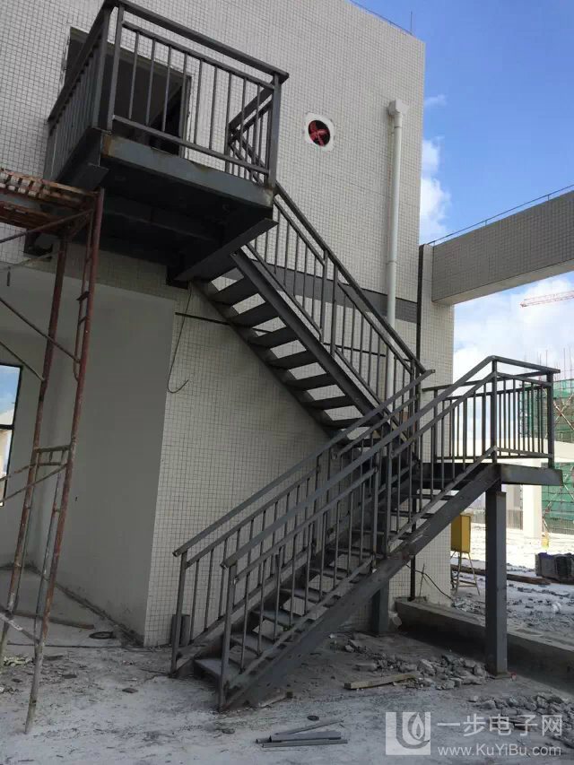 供应宁波楼梯专业钢结构楼梯定做楼梯、阁楼加固高清大图-一步电子网