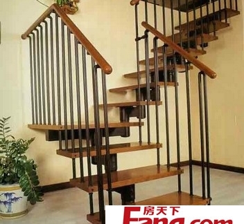 室内现代钢结构楼梯图集
